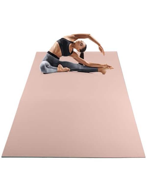 A non-slip exercise mat