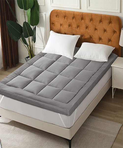 A simple mattress protector + fitted sheet refresh