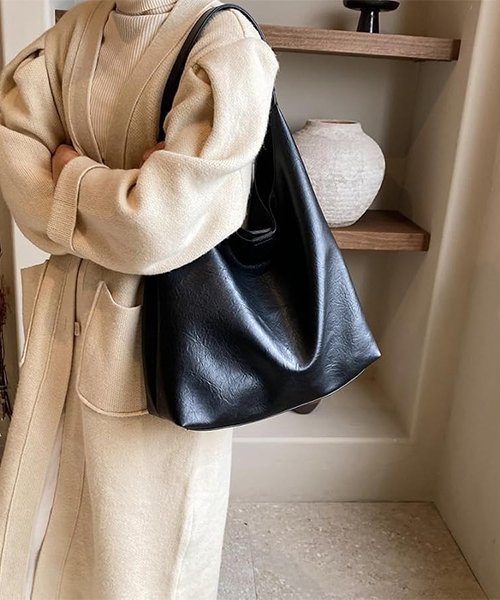Slouchy hobo bag