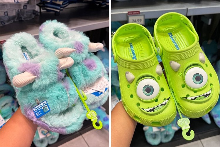 Try this Crocs Monsters Inc. collection