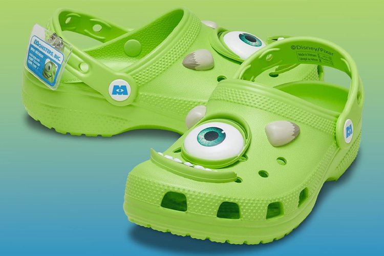 Try this Crocs Monsters Inc. collection