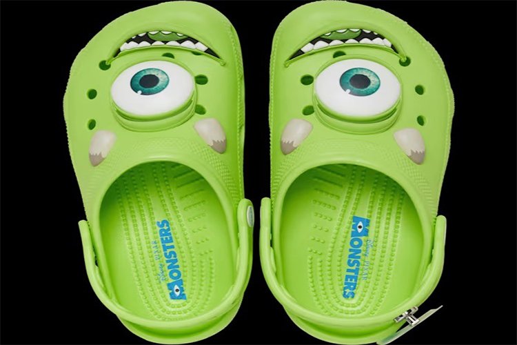 Try this Crocs Monsters Inc. collection