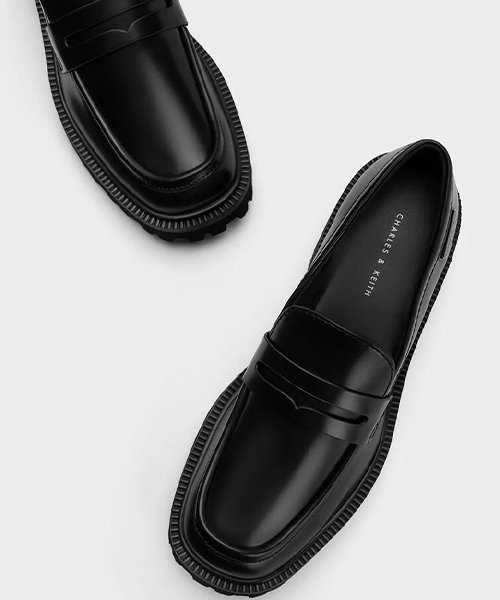 2) Sleek loafers (refined shape, not overly chunky)