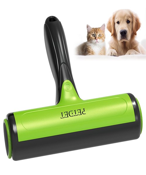 A lint roller or fabric brush (especially if you have pets)