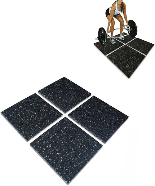 A non-slip exercise mat